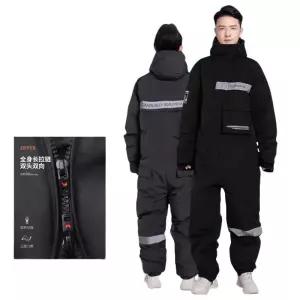 성인우주복패딩 방한점프수트 남성 작업복 겨울 스키복 방한복