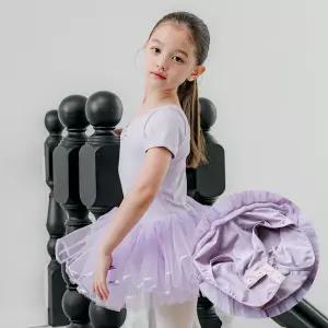 [삐에아떼르] 스냅형 베이직 반팔 튜튜 2006 라벤더