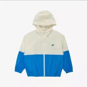 뉴발란스키즈 EXCLUSIVE홑겹 배색 바람막이 NK9AGB224U(50)Blue