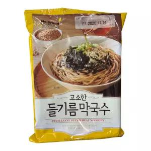 노브랜드 고소한 들기름 막국수 167g 1개