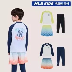 [MLB키즈]스트릿 모노그램 집업 래쉬가드 3P 세트 7ASWM0163