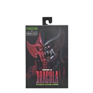 NCA 유니버설 몬스터 X 10대 돌연변이 닌자 터틀 7인치 스케일 슈레더 드라큘라 크림슨 피규어