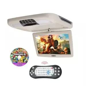 ISO 공장 0인치 DC2V DVD 루프 장착형 모니터 플립다운 TV 투어버스 코치 RV용
