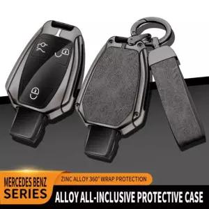 가죽 자동차 금속 메르세데스 A W212 GLS GLC CLA C 쉘 E 커버 키케이스