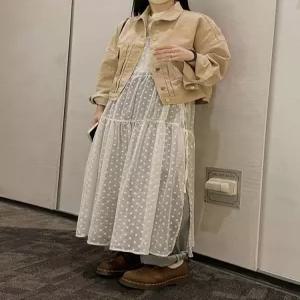 시스루레이어드원피스 레이스 뷔스티에 휴양지 롱원피스 루즈핏 원피스