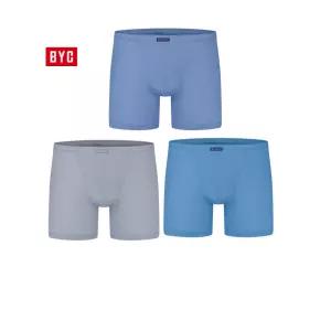 BYC 스포츠 3매입 사각 롱드로즈 팬티 기능성 쿨팬티 드로즈 빅사이즈 MPI2273