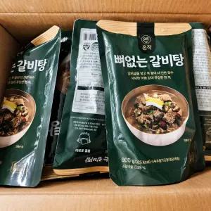 온작 이영자의 뼈없는갈비탕 900g X8팩 보양식 혼밥 부모님 어르신 집밥 간편식사 국 탕거리