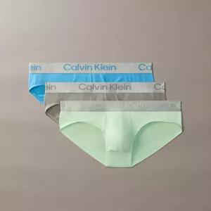 Calvin Klein Jeans 캘빈클라인 CALVIN KLEIN 남성 브러시드 마이크로 져지 멀티 힙 브리프 3팩 NB4122MTA