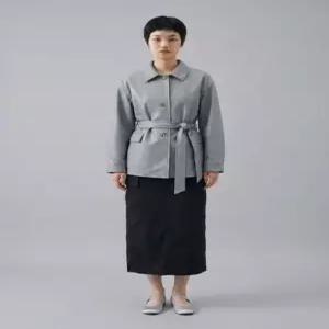 벨 마르슈 [최초가 482 800원] Belted Lambskin Shirt Jacket