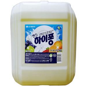 LG생활건강 센스 하이퐁 주방세제 11.8L(12Kg) 이강산닷컴