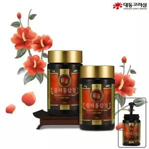 [본사직영] 대동고려삼 6년근 활력 홍삼정 250g x 2병 (1박스) 홍삼농축액