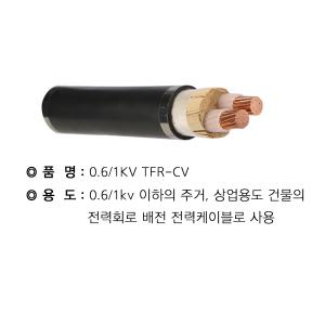 비닐외장 케이블 TFR CV 6SQ 2C (M)