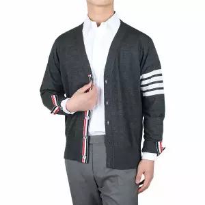 (톰브라운) 사선완장 울 가디건 MKC002A Y1014 022