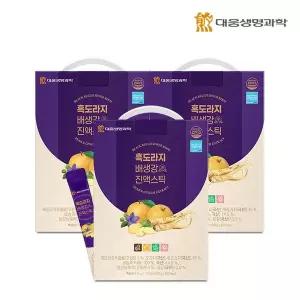 갤러리아 대웅생명과학 국내산 흑도라지배생강 진액스틱 10g 100포 3박스