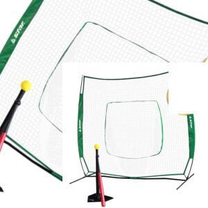 Play 스타 티볼 타격연습네트(WXN1000) 나이론 백, 네트 1개입 213 x 213cm 5.2kg 경기용품 놀이용품