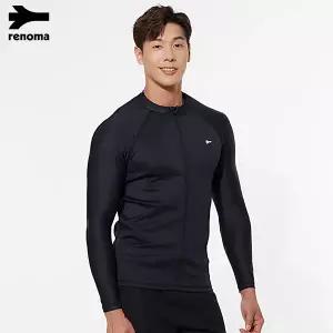 [롯데백화점]레노마 남성 비치 서프 집업 래쉬가드 TOP_RN-TS19914