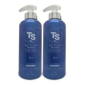 TS 쿨샴푸 500g 뉴 쿨링 샴푸 탈모완화 2개 Ss