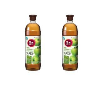 청정원 홍초 풋사과 1.5L 2개