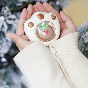 귀여운 고양이 손난로 겨울 캐릭터 휴대용 충전식 핫팩