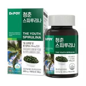 닥터포이 청춘 스피루리나 180정 3개월분 1병