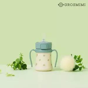 그로미미 올리브 PPSU 빨대컵 유아컵 아기물병 200ml