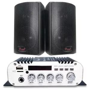 벨톤 블루투스 미니앰프+60W스피커 세트 (VTA20+VTS301) 블루 어댑터형