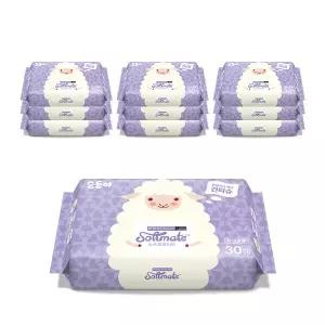 [순둥이]레이온100/소프트메이트 건티슈 프리미엄 휴대용 30매 10팩