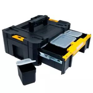 디월트-1단서랍형 티스텍 공구함 Tstak DWST17803 9.5L 1EA/이동식/수납/휴대용/공구박스/운반