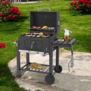 카나모 바베큐 그릴 특대형 훈제 BBQ 캠핑 펜션 숯불 불판 화로