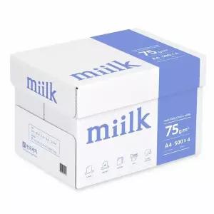 [NS홈쇼핑]밀크 A4용지 75g 1박스(2000매) Miilk[35344257]