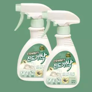 컴배트 진드기싹 스프레이 집먼지진드기 퇴치제 290ml 2개