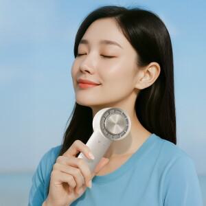 리예 손선풍기 000mAh 미니 손풍기 2 냉각 핸디 냉풍기 목걸이 넥 휴대용
