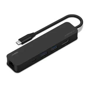 ipTIME 아이피타임 UC306HDMI-1G C타입 6in1 4K@60 HDMI 무전원 USB 멀티포트 허브 컨버터 노트북확장 기가
