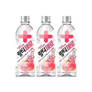 무료배송 링티제로 복숭아맛 500ml 24개