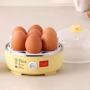 키친플라워 알람 계란찜기 계란삶는기계 에그쿠커 반숙