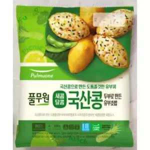 풀무원 새콤달콤 국산콩 두부로 만든 유부초밥 (330g) 비상식량 혼밥 도시락 간편식 쉬운요리 소풍