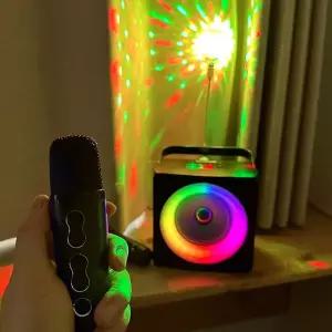 머레이 레인보우 LED 블루투스 노래방기계 RAINBOW/노래방/마이크/스피커/가정용/기계/앰프/반주
