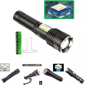 광폭UP 갈역한직진성 LED 줌 손전등 후레쉬 20000ML/고휘도/엘이디/고성능/작업/캠핑/용/등/자전거/등산