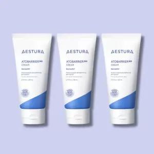 [에스트라] AESUTRA 에스트라 아토베리어 365 크림 80ml 3개 페이스 바디로션 수분 보