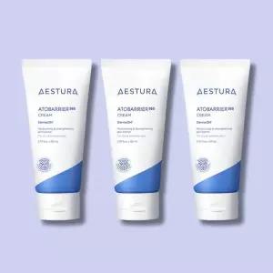 [에스트라] AESUTRA 에스트라 아토베리어 365 크림 80ml 3개 페이스 바디로션 수분 보습
