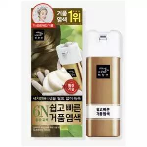 쉽고빠른 거품염색약 새치전용 밝은갈색