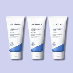 [에스트라] AESUTRA 에스트라 아토베리어 365 크림 80ml 3개 페이스 바디로션 수분 보습