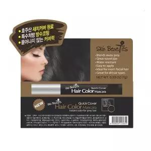 스킨베네핏 새치염색 커버 헤어컬러 마스카라 타입 제 관리 케어제품 흑채 뷰티제품 순간증모제