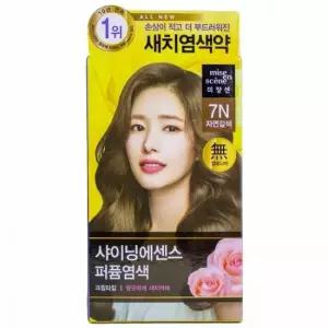 새치커버 자연갈색 염모제 샤이닝 헤어칼라 새치머리 멋내기 염색약