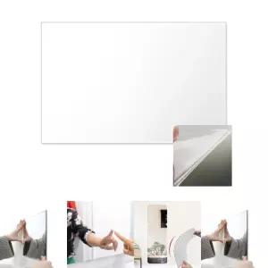 안전거울지 접착 40x60cm/붙이는/아크릴/거울/안전/시트지/만들기/필름/접착식/부착형/부착/인테리어