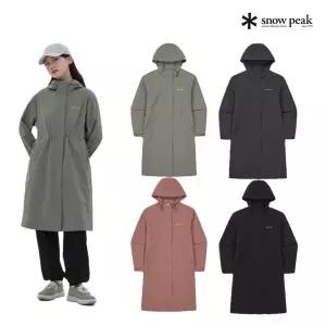 갤러리아 [스노우피크] 프로 여성 우븐 롱 바람막이- S24SWTWB33