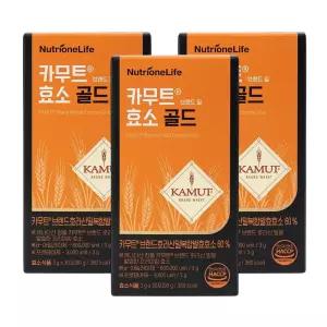 뉴트리원 카무트 효소 골드 카뮤트 가루 분말 30포, 3개