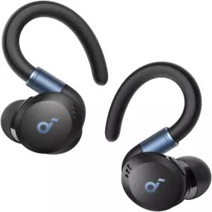 사운드코어 스포츠 X20 by Anker 트루 와이어리스 운동 이어버드 회전 및 확장 가능 이어 훅 노이즈 캔슬링