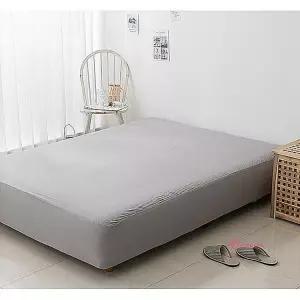 퀸매트리스커버 침대 홑겹 퀸사이즈 150x200cm 커버퀸 퀸침대 국산 워싱yza334