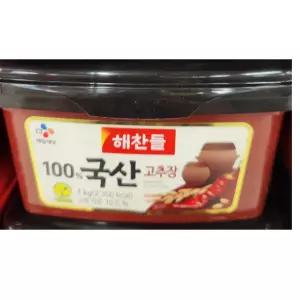 해찬들 100% 국산 고추장 집된장 친정엄마 반찬 1kg 1개
